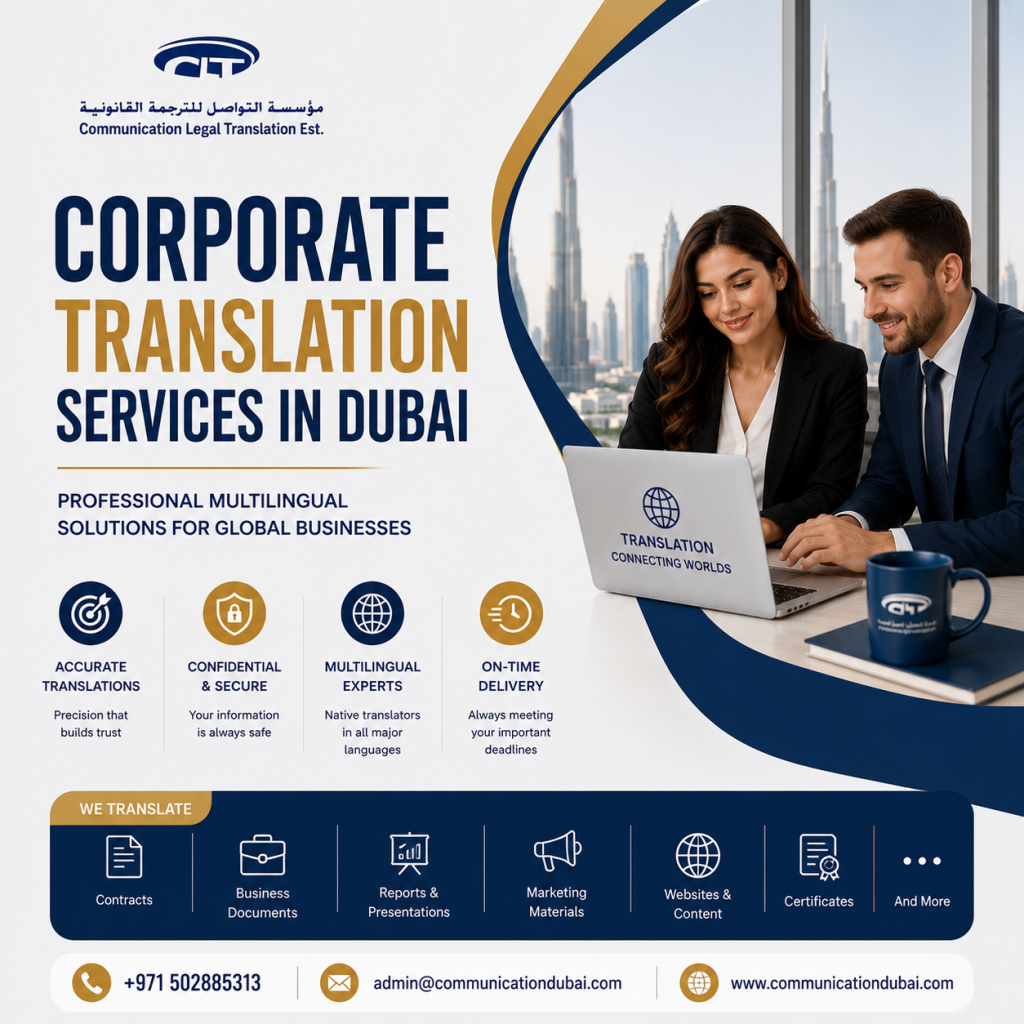Corporate Translation Services