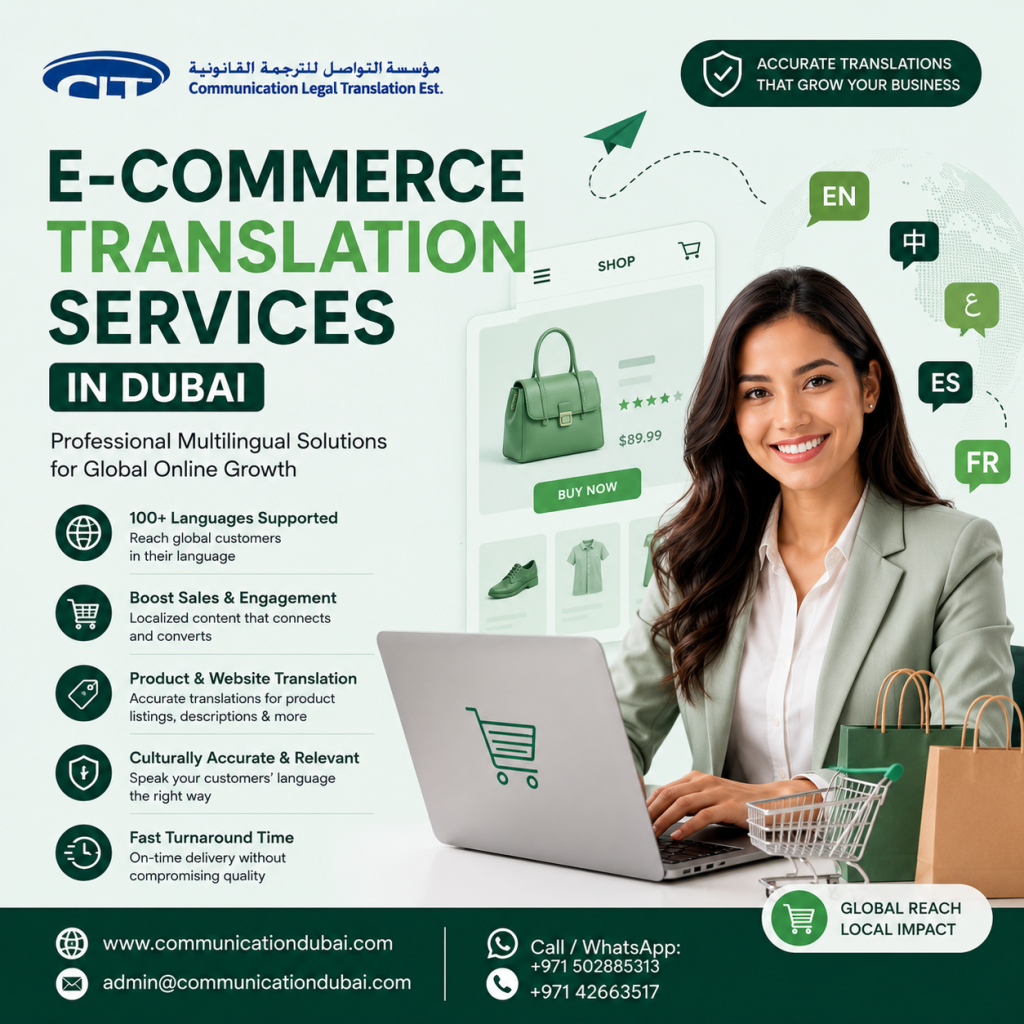 E-Commerce Translation Services