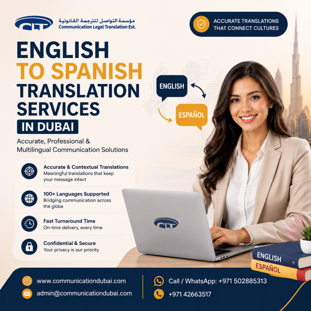 English to Spanish Translation Services
