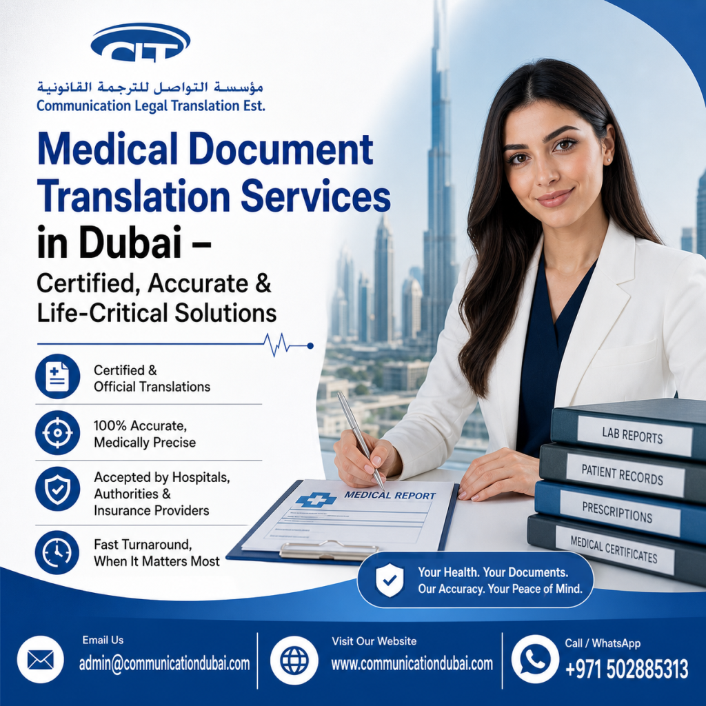 Medical Document Translation Services
