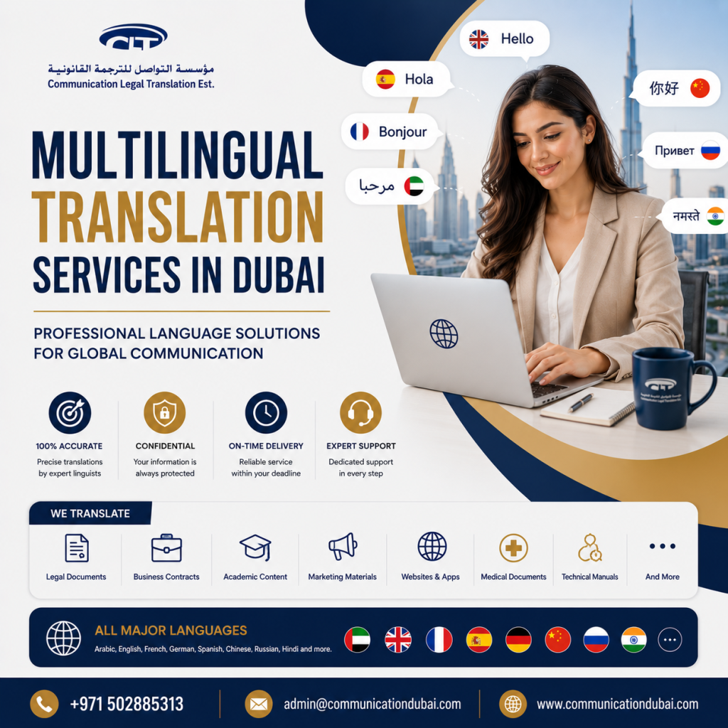 Multilingual Translation Services