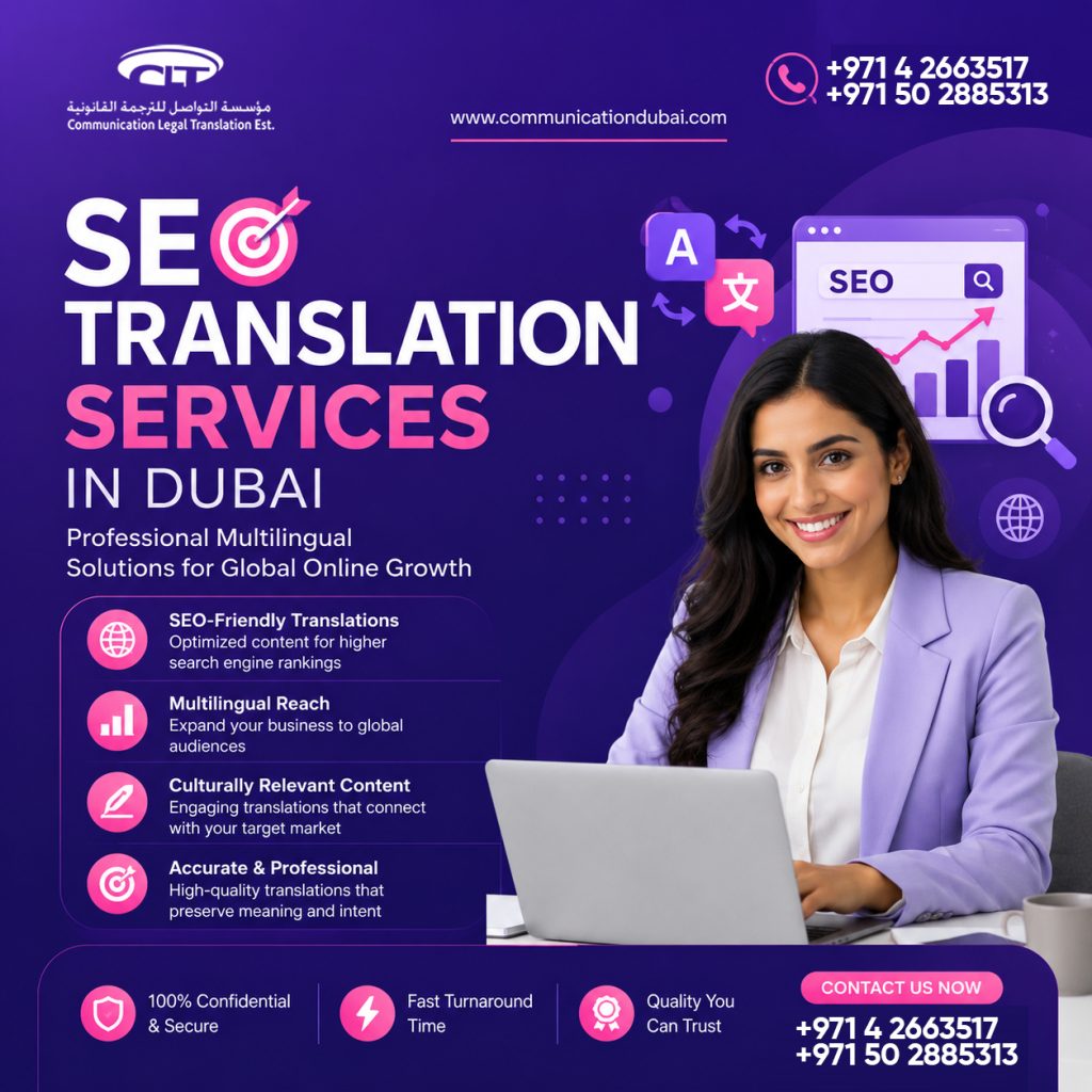 SEO Translation Services in Dubai