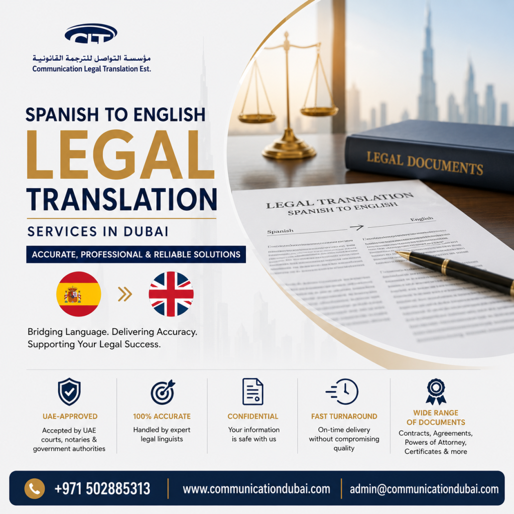 Spanish to English Legal Translation Services