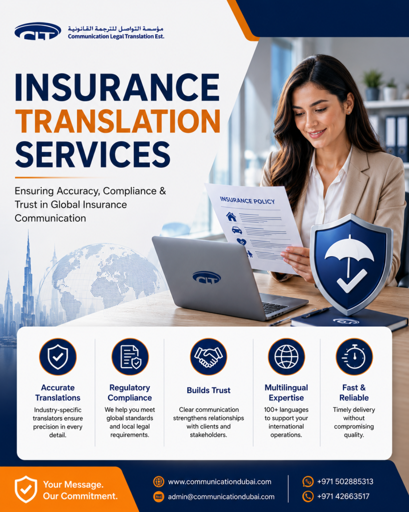 Insurance Translation Services