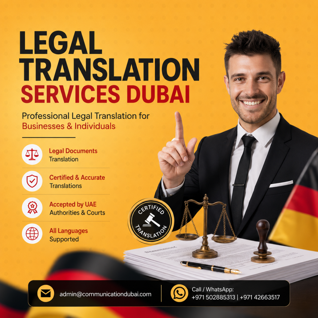 Legal Translation Services Dubai