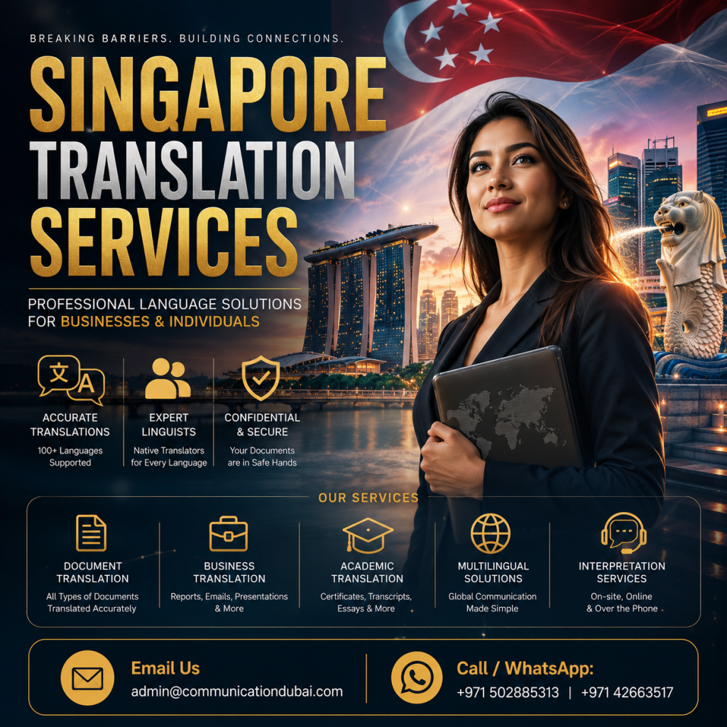 Singapore Translation Services