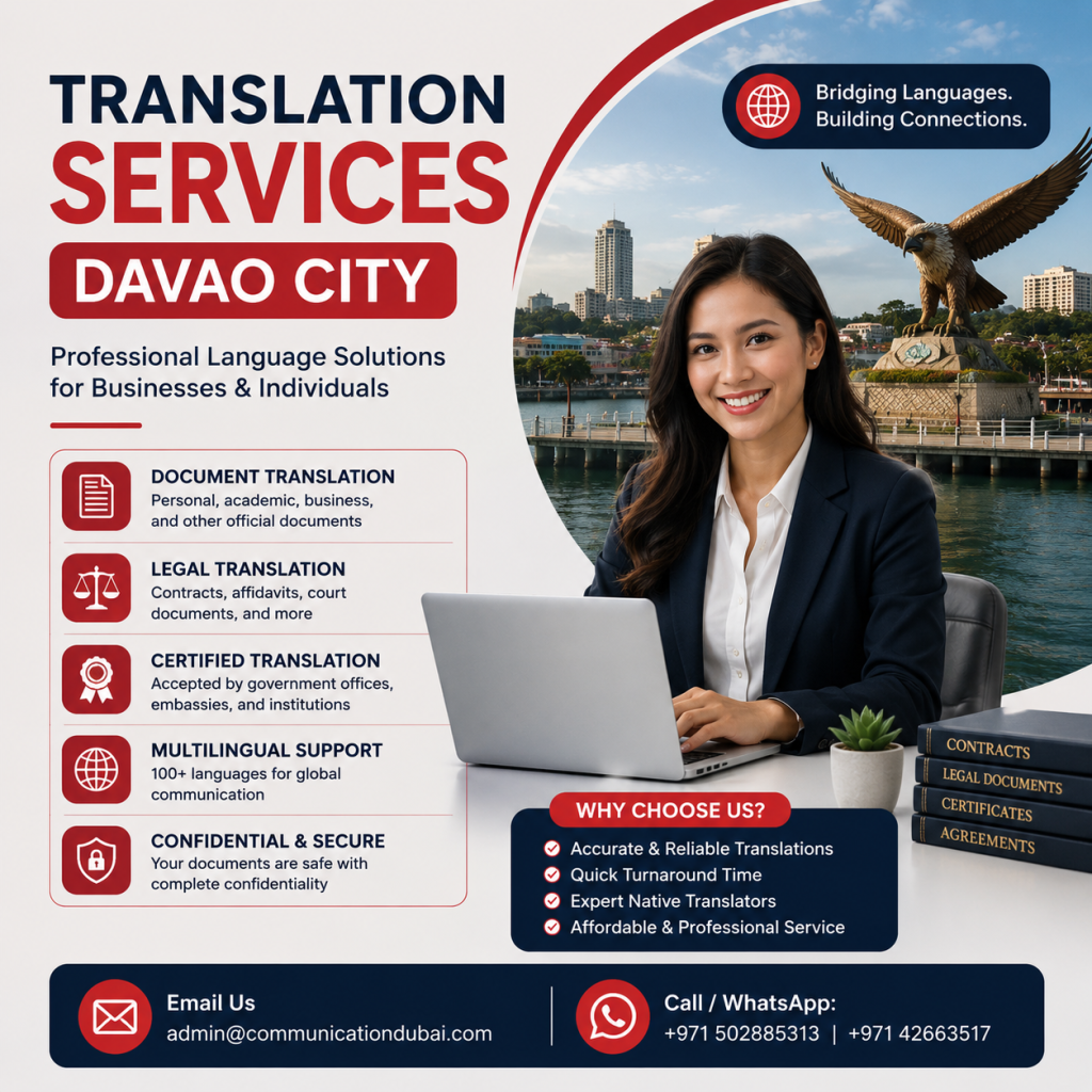 Translation Services Davao City
