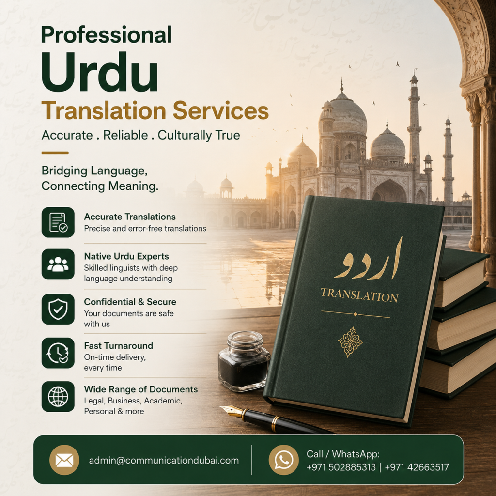 Urdu Translation Services