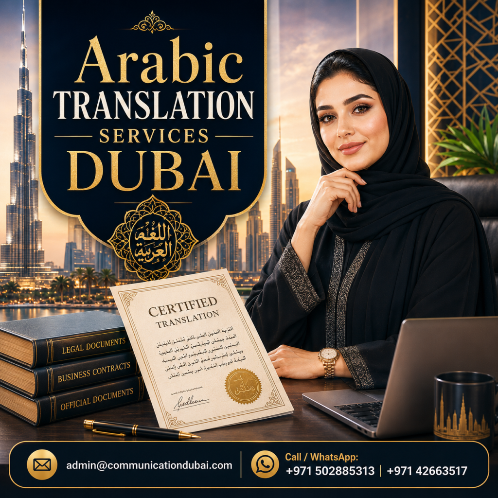 Arabic Translation Services Dubai