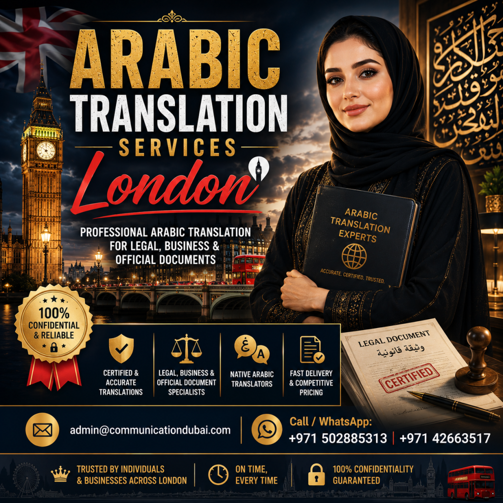 Arabic Translation Services London
