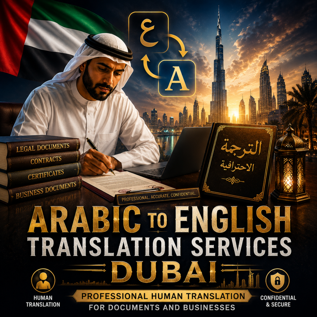 Arabic to English Translation Services Dubai