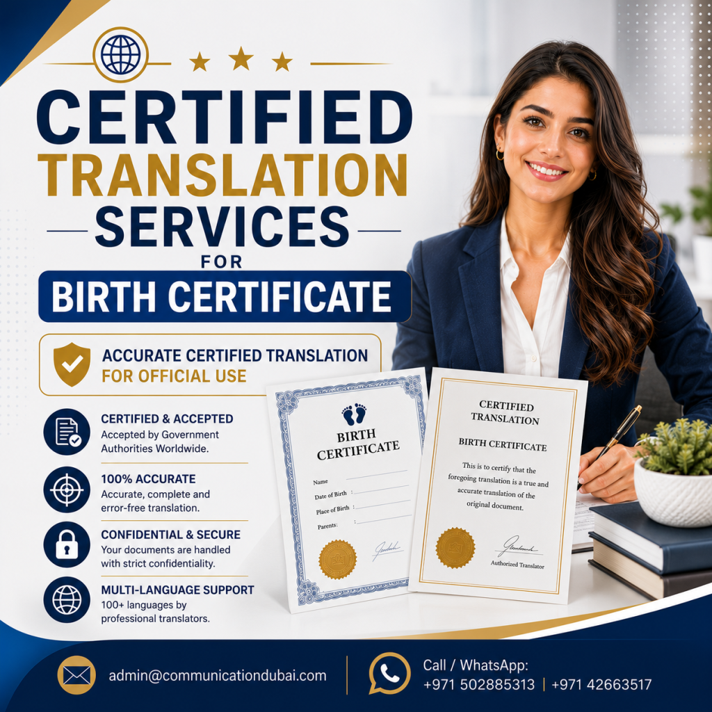 Certificate Translation Services Near Me