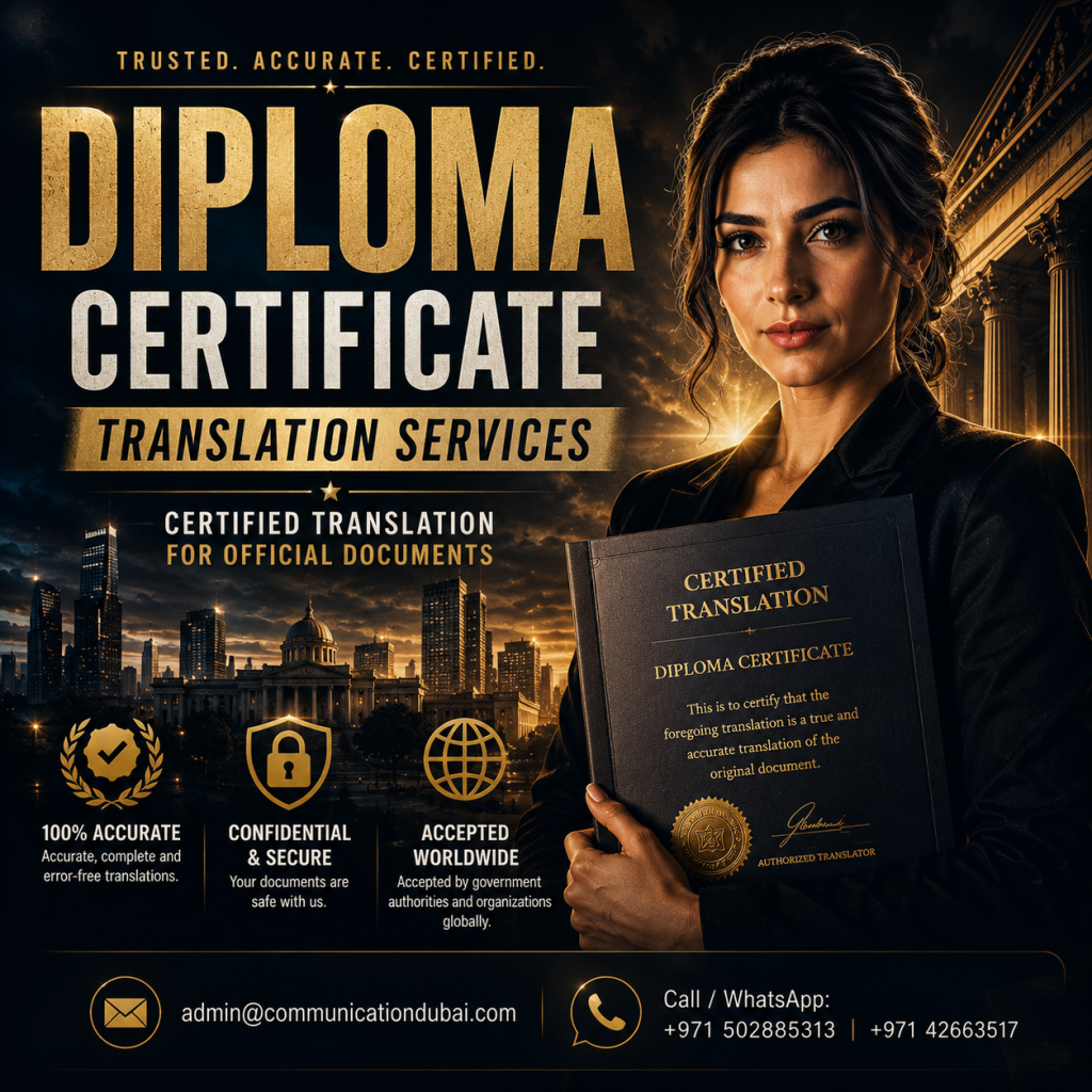 Diploma Certificate Translation Services