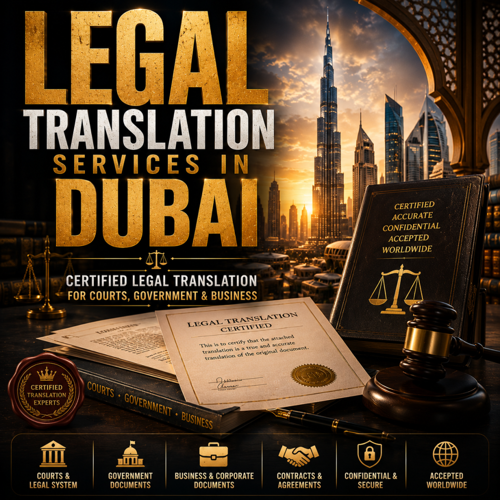 Legal Translation Services in Dubai