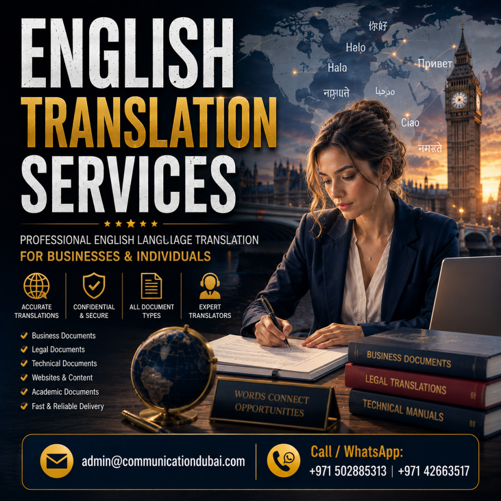 English Translation Services