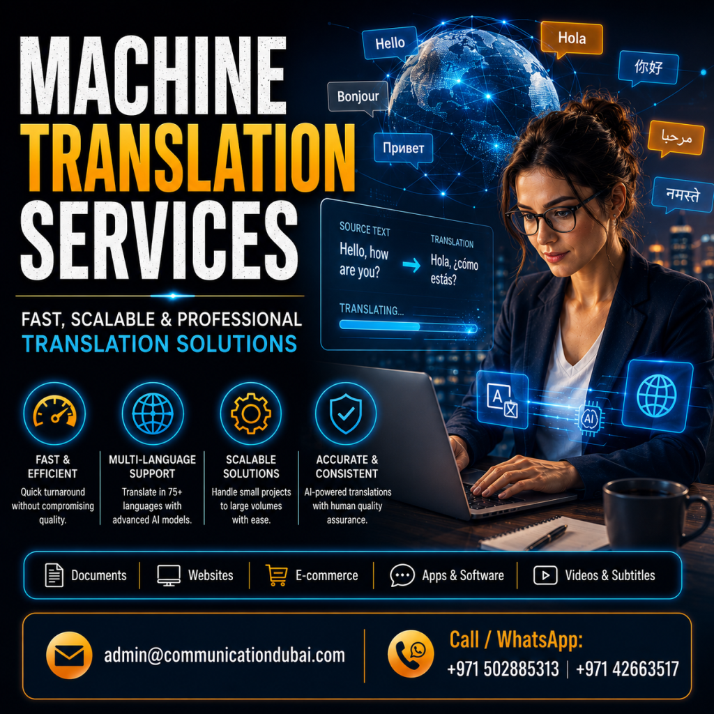 Machine Translation Services