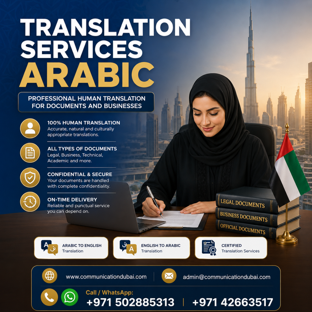 Translation Services Arabic