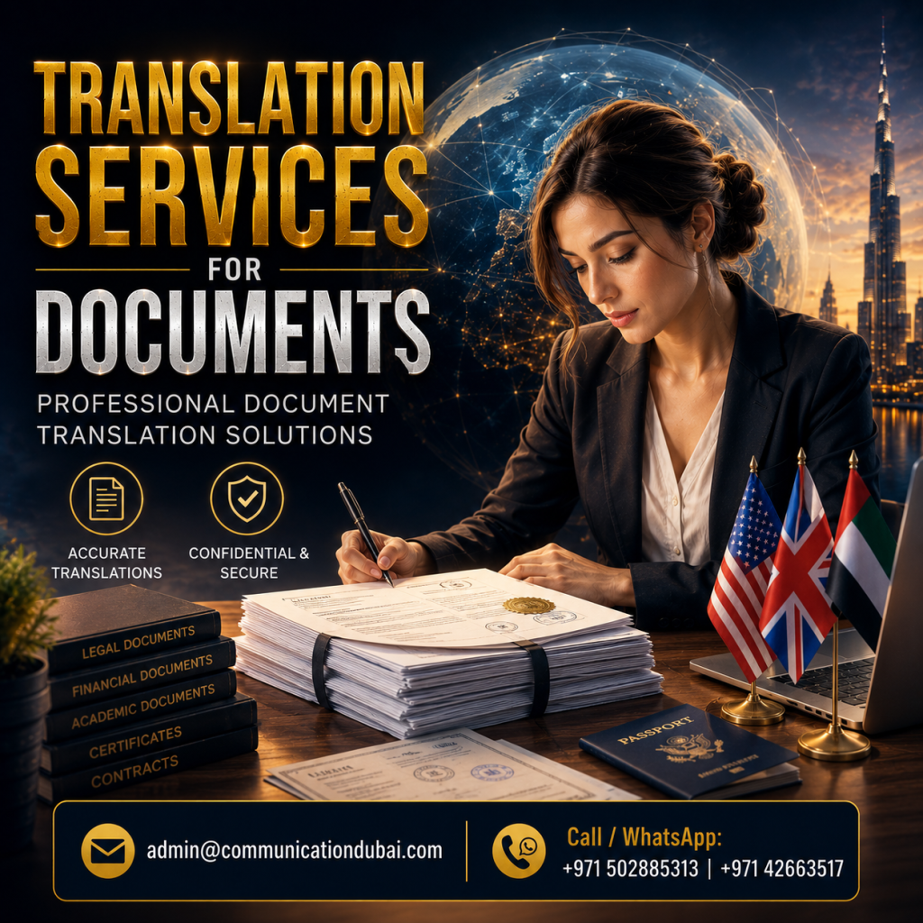 Translation Services for Documents