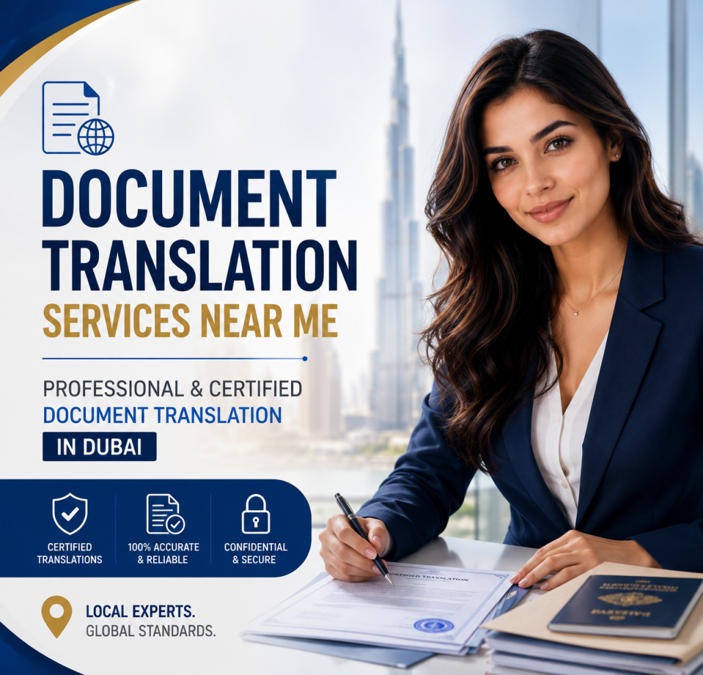 Document Translation Services Near Me