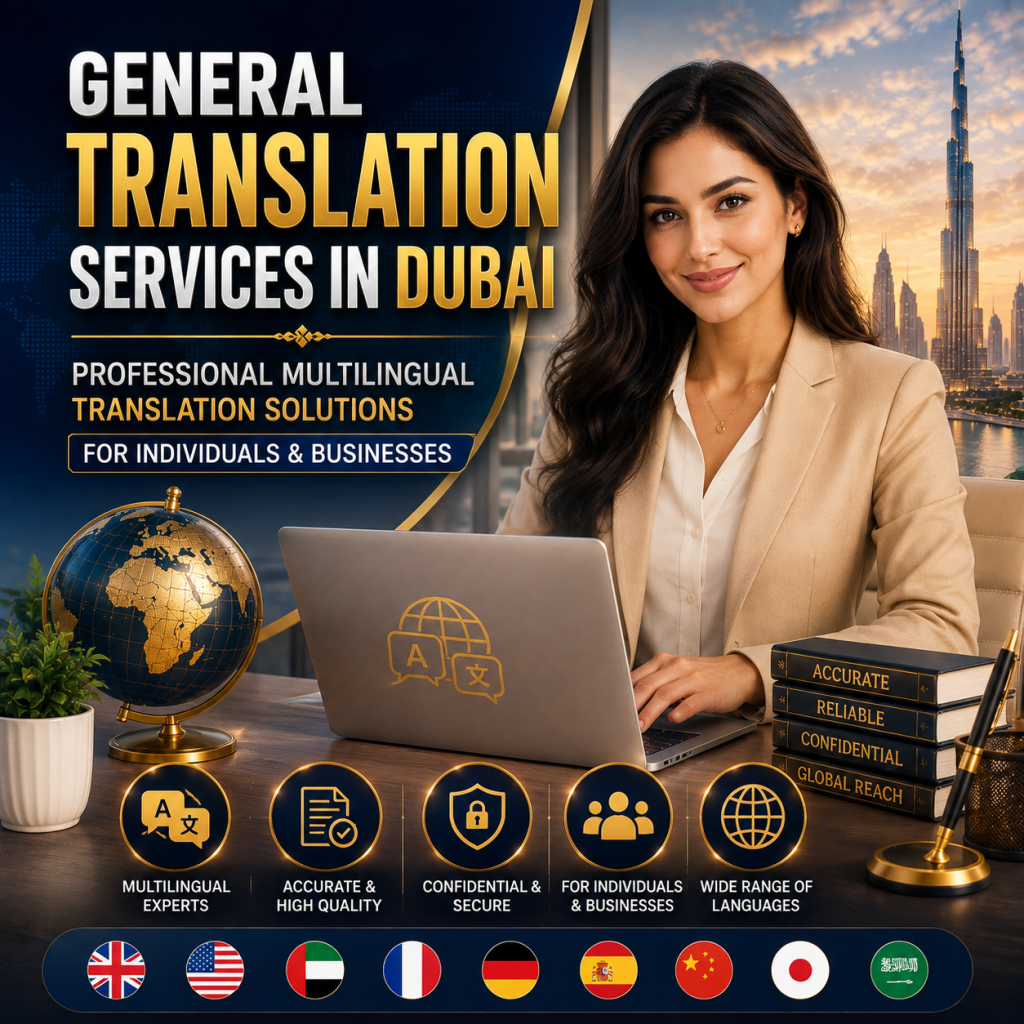 General Translation Services in Dubai