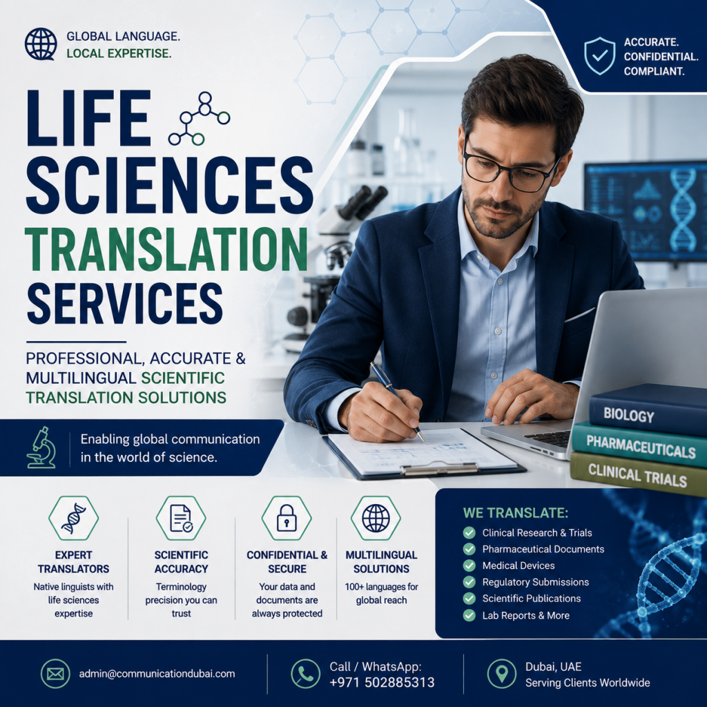 Life Sciences Translation Services