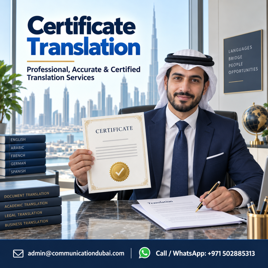 Certificate Translation