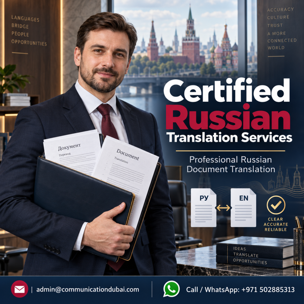 Certified Russian Translation Services