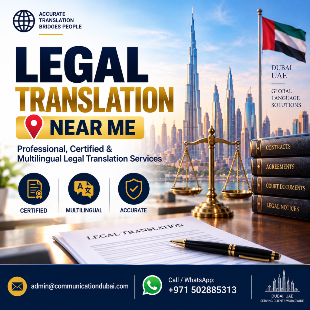 Legal Translation Near Me