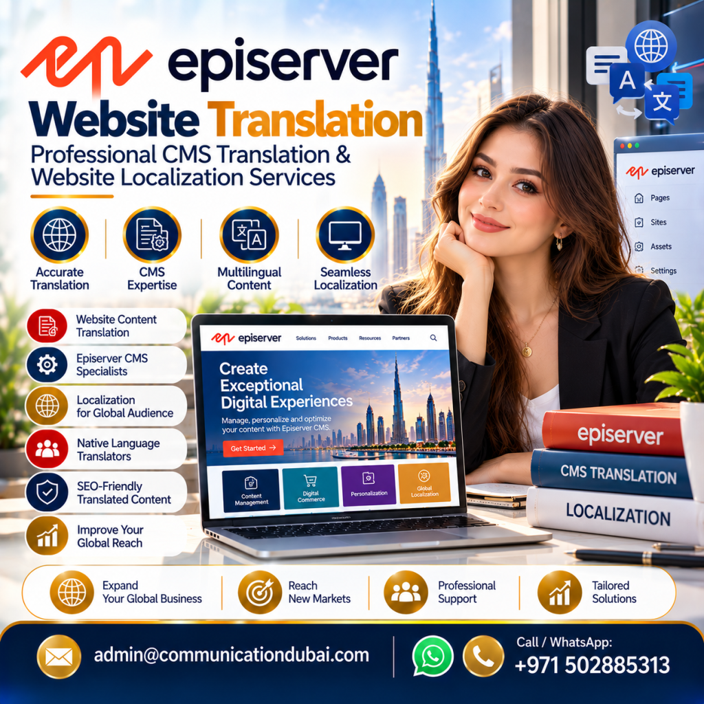 Episerver Website Translation