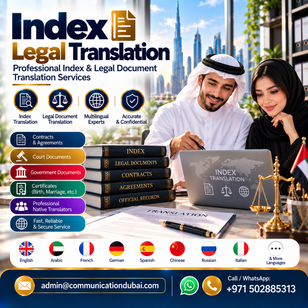 Index Legal Translation