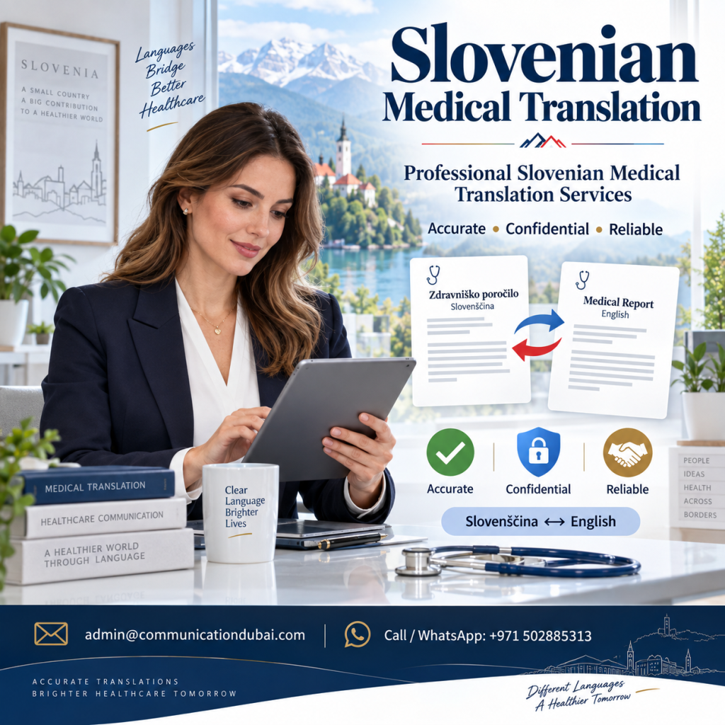Slovenian Medical Translation