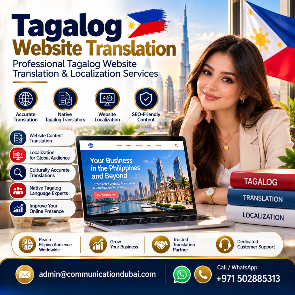 Tagalog Website Translation