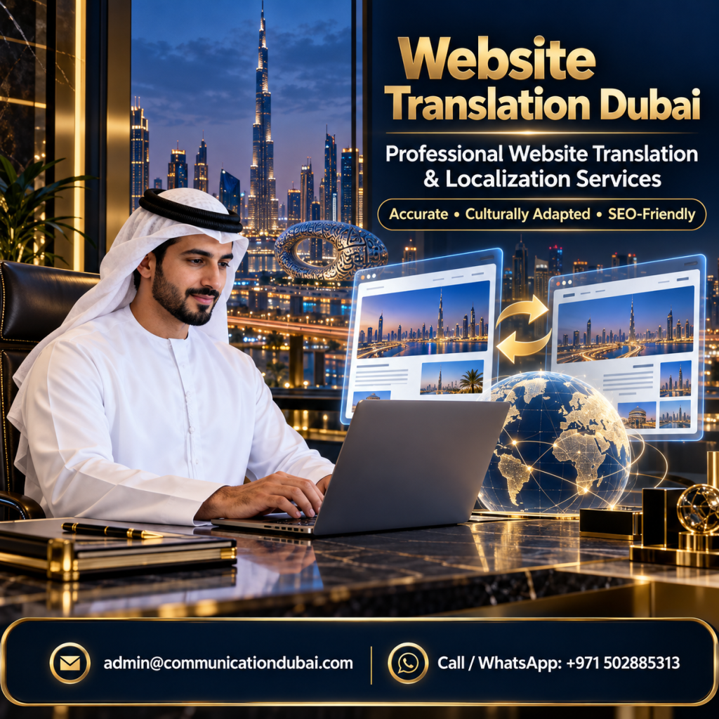Website Translation Dubai