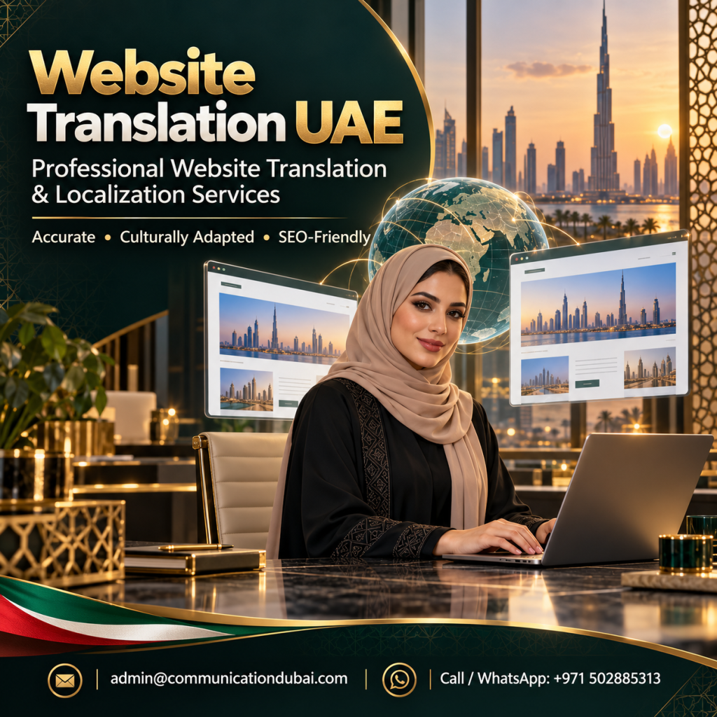Website Translation UAE