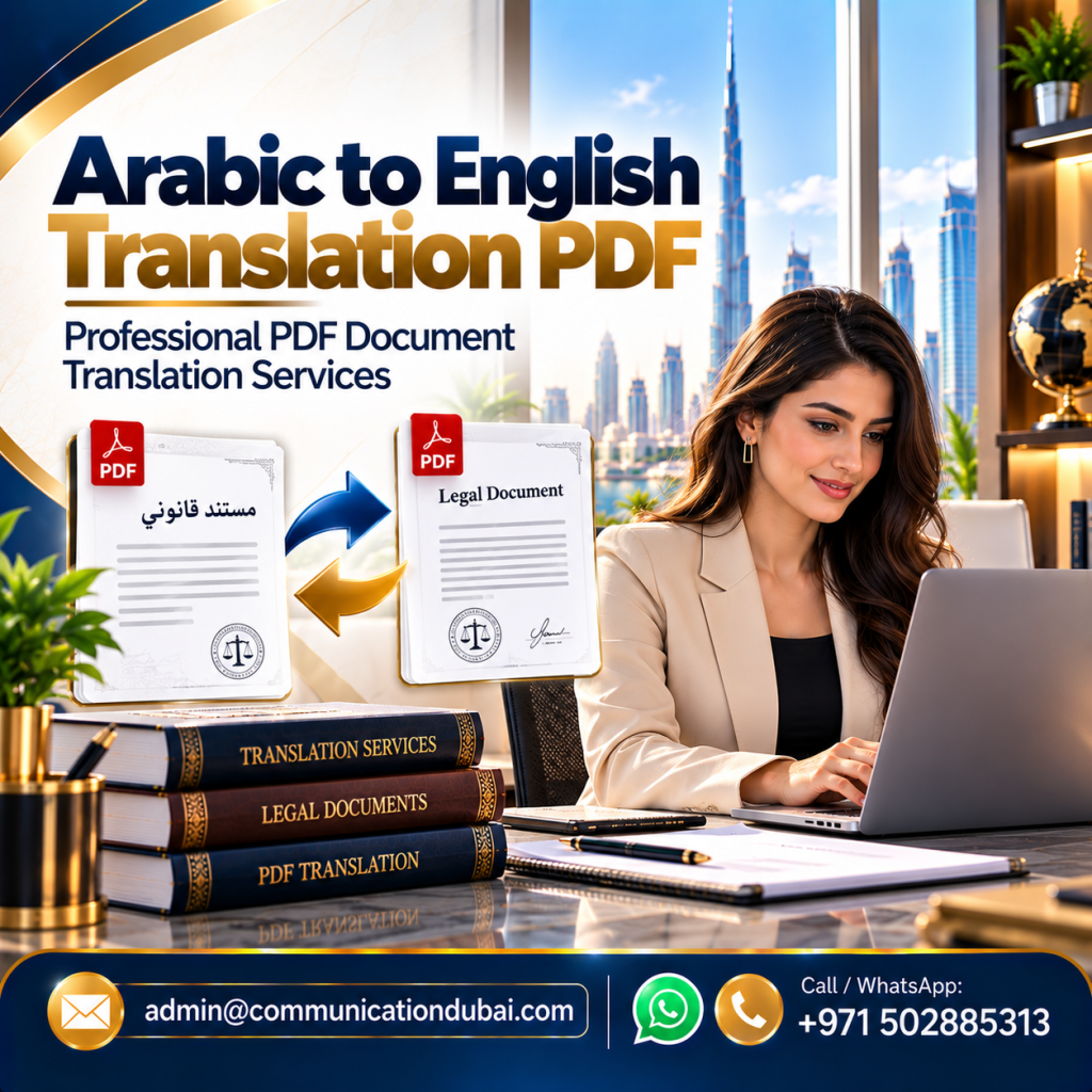 Arabic to English Translation PDF
