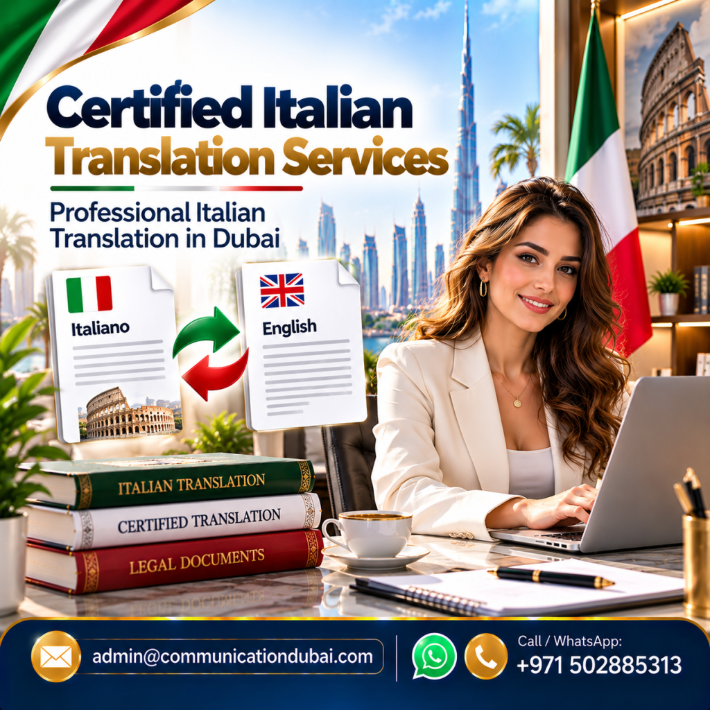Certified Italian Translation Services