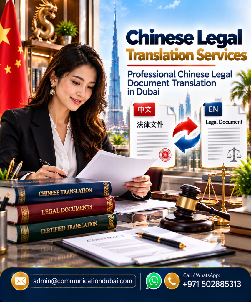 Chinese Legal Translation Services