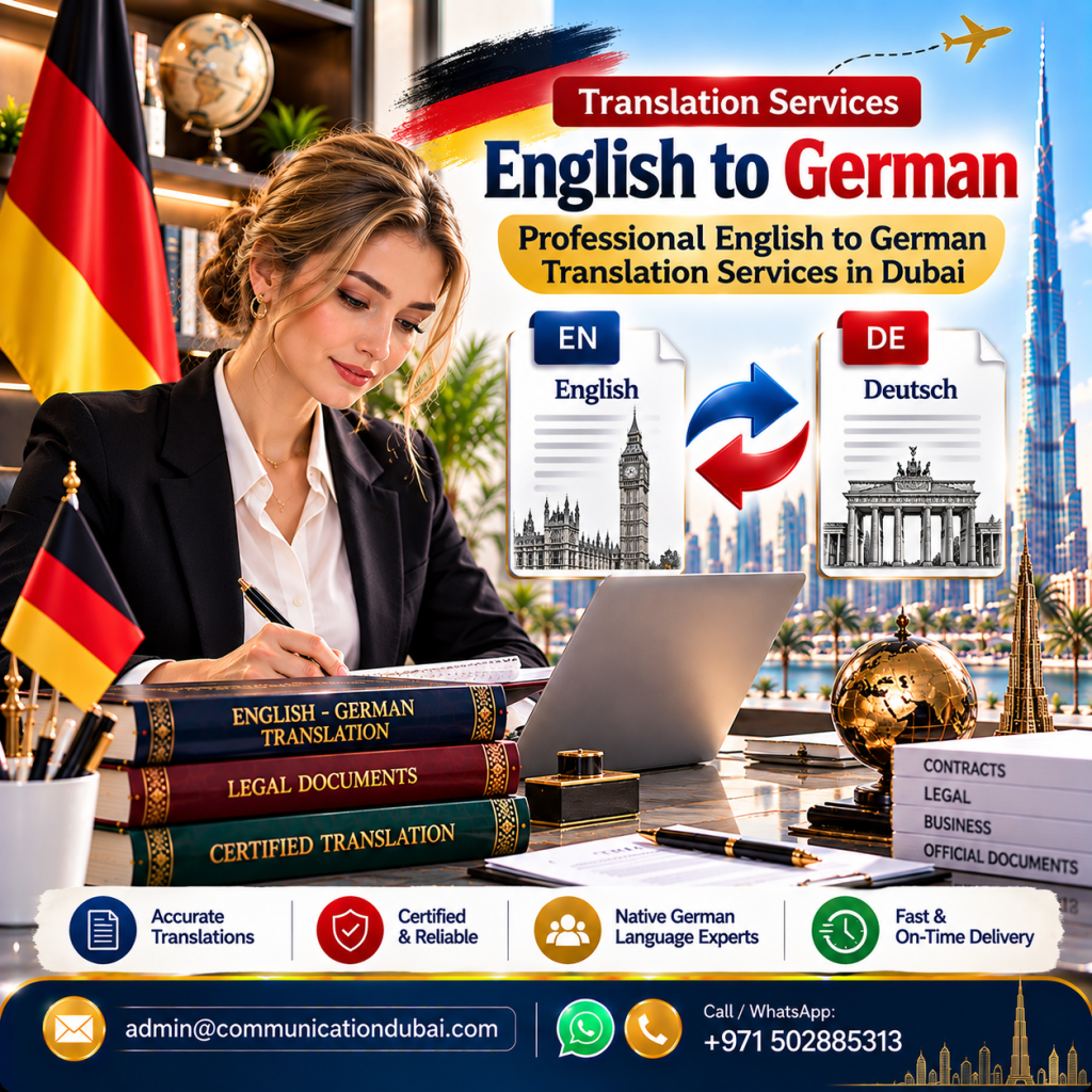 Translation Services English to German