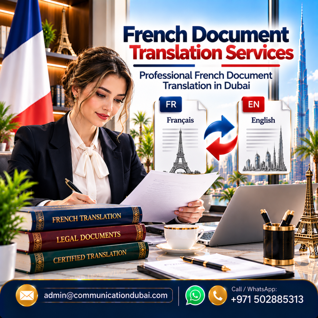 French Document Translation Services