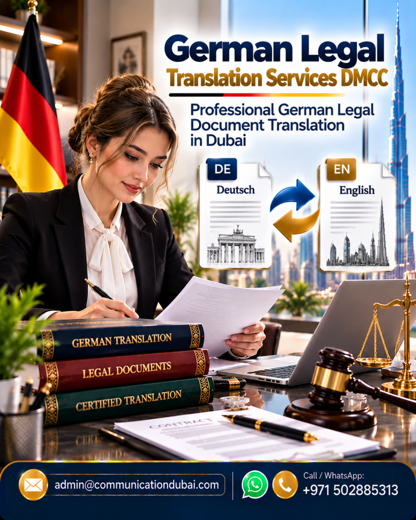 German Legal Translation Services DMCC