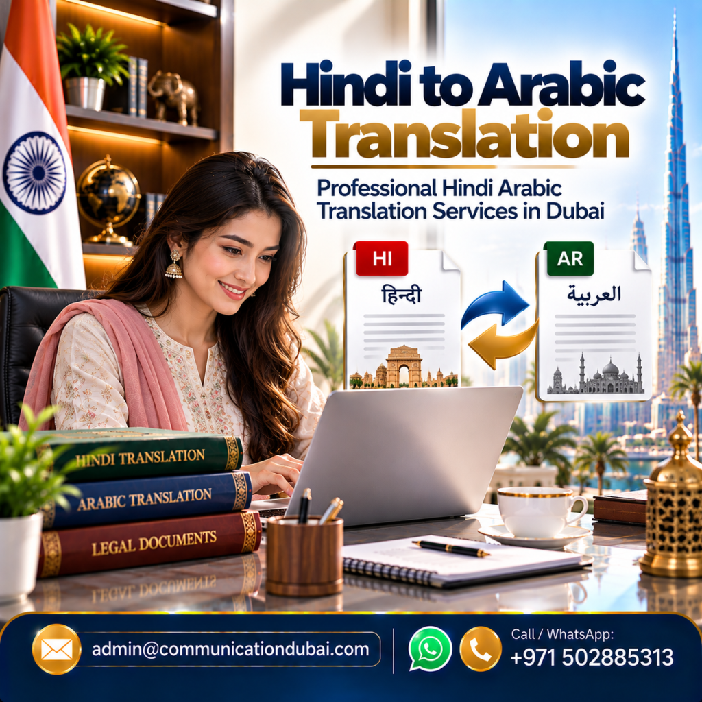 Hindi to Arabic Translation