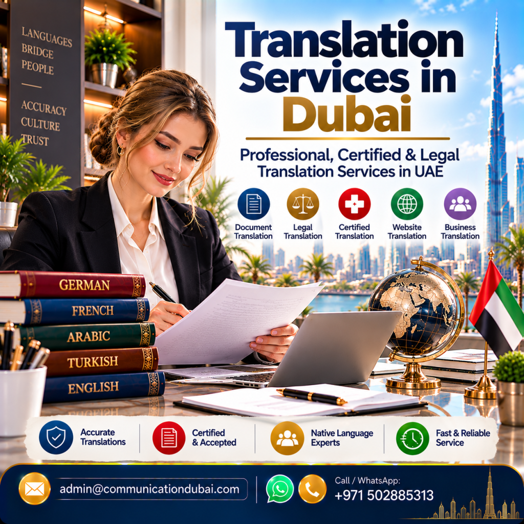 Translation Services in Dubai