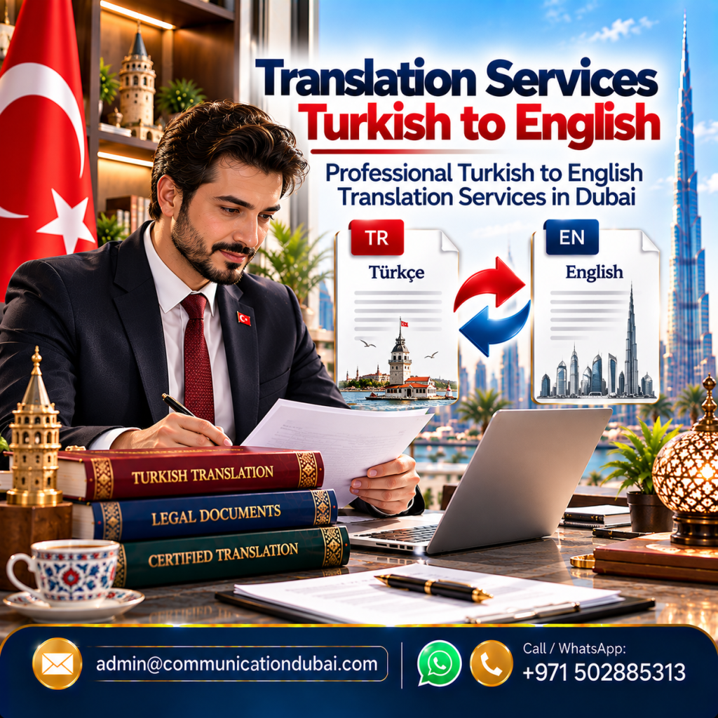 Translation Services Turkish to English
