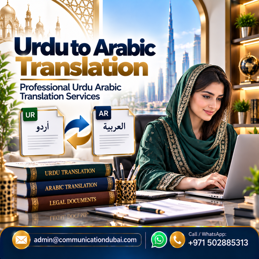 Urdu to Arabic Translation